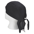 Signature Black Doo-Rag Bandanna Cap